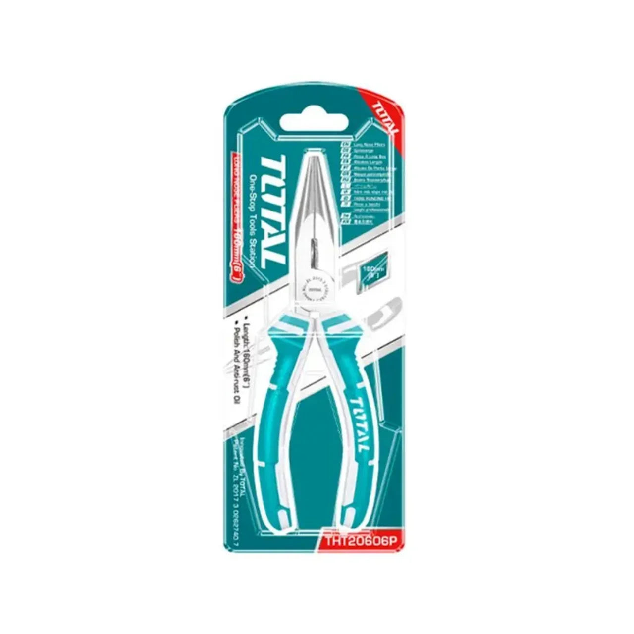 Alicate Punta 6"/160 Mm Total