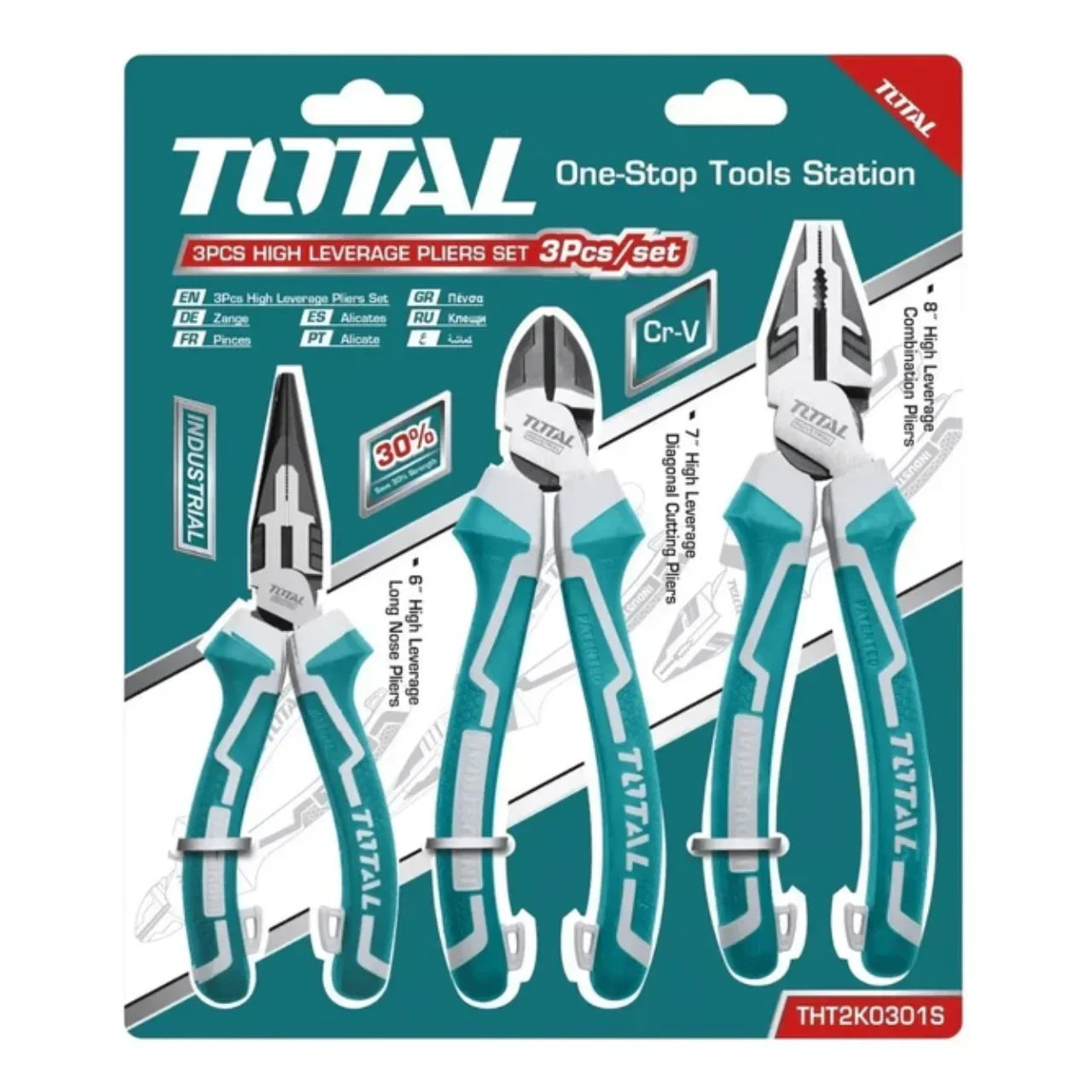 Juego De 3 Alicates Total