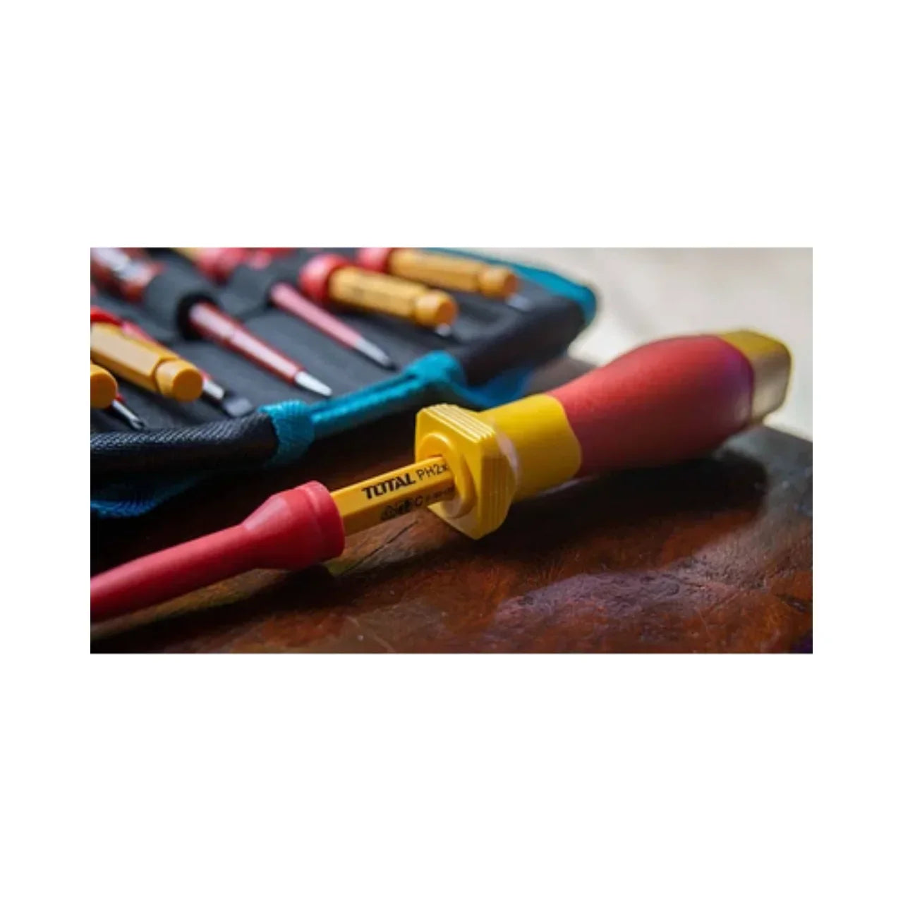 Juego De Destornilladores Aislantes Intercambiable De 12 Piezas Total