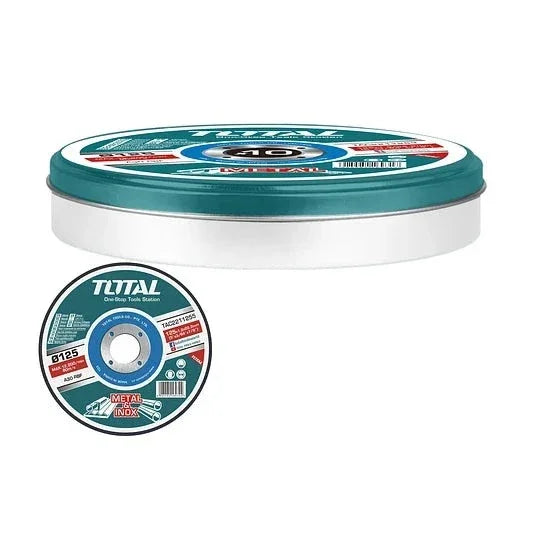 10 Discos De Corte Metal Abrasivo 125 Mm X 1.2 Mm Total