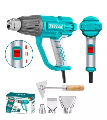 Pistola De Calor 2000W + 4 Accesorios Total