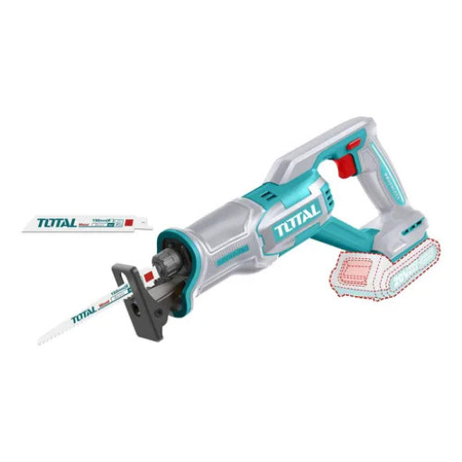 Sierra Sable Inalámbrica 20V 210 Mm Sin Batería Ni Cargador Total