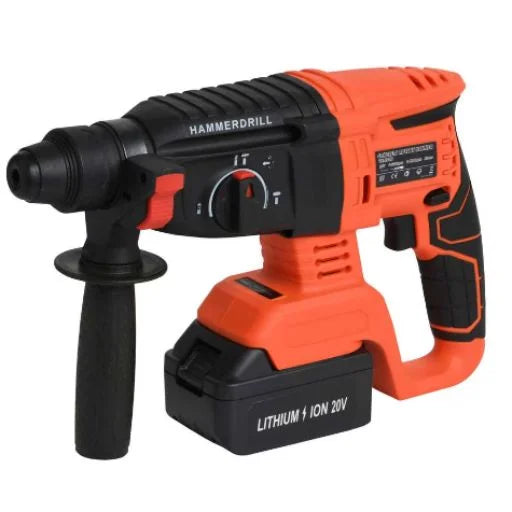 Rotomartillo Inalámbrico Brushless 20V + 1 Baterías 4.0Ah + Cargador Toyaki