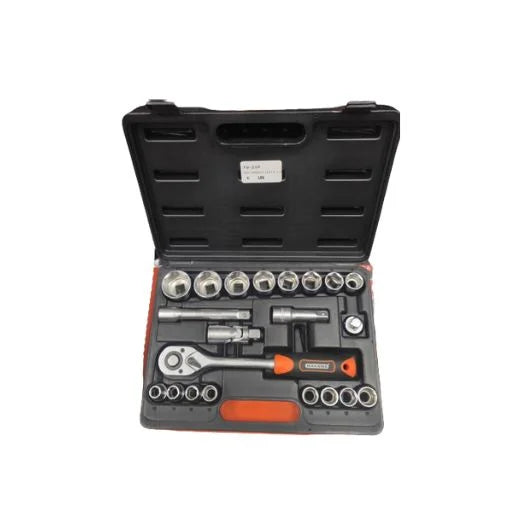 Juego De Dados 21 Piezas 1/2" Makawa