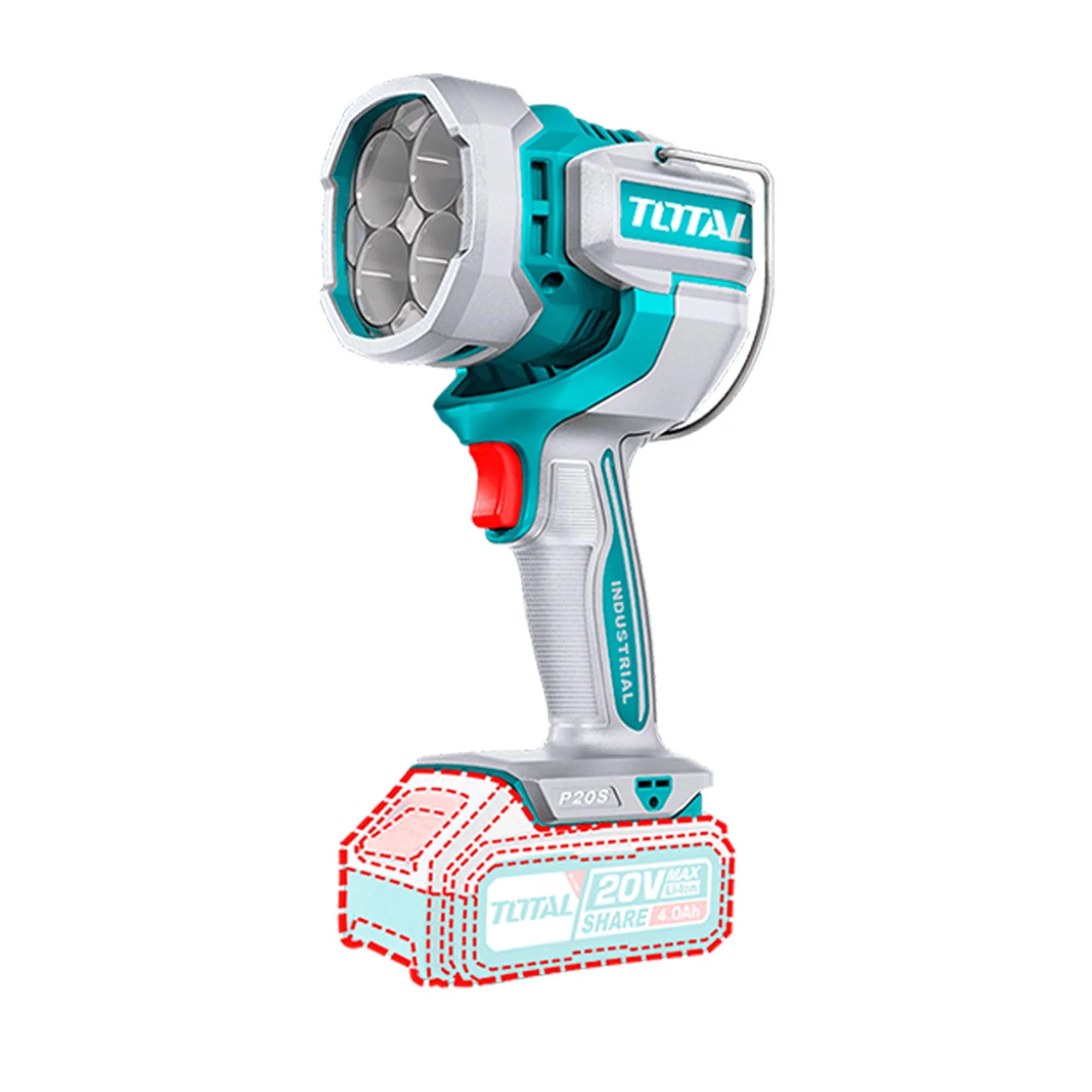 Combo 9 herramientas inalámbricas + 2 Baterías 4.0 AH + Cargador + Bolso Total