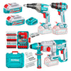 Combo Rotomartillo 2.5J + Taladro Atornillador 66Nm + Atornillador De Impacto  Total