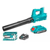 Soplador Inalámbrico Brushless 18.500 Rpm 20V +2 Batería 2.0 Ah + Cargador  Total