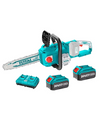 Motosierra Inalámbrica Brushless 16" (40 cm) 20V +2 Batería 4.0Ah + Cargador Total