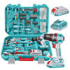 Kit Taladro Atornillador 55 Nm Con 166 Piezas Total