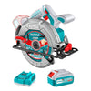 Sierra Circular Inalámbrica 185Mm Litio-Ion 20V +  Batería + Cargador Total
